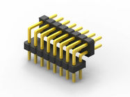 PCB Right Angle Pin Connector , Durable Bulk 20 Pin Header Connector