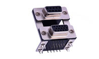 9 Pin D Sub Female Connector , 9 Pin D Shell Connector Rated Current 3.0A