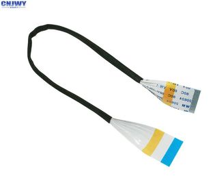 Custom 1mm Pitch Ribbon Cable , 30 Ways A Type Shielded Flat Flex Cable