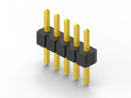 Single Row 10 Pin Header Connector , Pcb Pin Connector Withstand Voltage 500V
