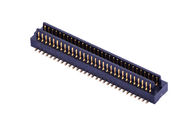 0.8 Mm Board To Board Connector , Double Slot Printed Circuit Board Connector