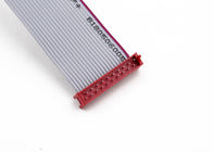Gray Flat Ribbon Cable Assembly With Mirco Match Connector Variable Length