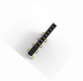 PCB Break Away Female Headers , 2.54 Mm Female Header Contact Resistance 20mΩ Max