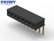 6 Pin To 40 Pin  Female Header Connector 1.27mm Pitch Black Durable