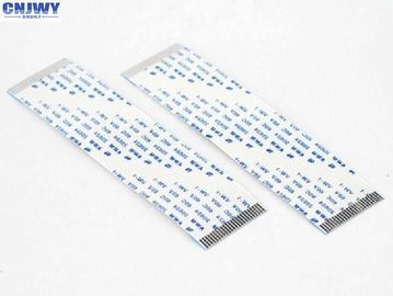 60 Pin Flat Flex Ribbon Cable , 1.0 Mm FFC Extension Cable Current Rating 0.5AMP
