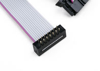 2 * 07 Ways IDC / DIP Flat Ribbon Cable Assembly With Butterfly Hook