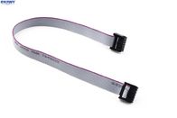 1.27mm 28AWG Flat Ribbon Data Cable UL2651 FC-10P Connector