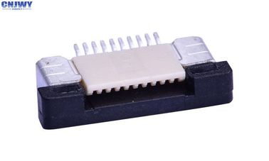 Electronic FPC Cable Connector 0.5mm Horizontal PA9T Material Folding Resistance