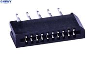 Double Contact Ffc &amp; Fpc Connectors , Black 4 - 30 Pin Board To Fpc Connector