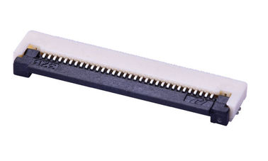 Flexible Printed Circuit Connector , FFC FPC Connector 0.5mm Horizontal Down Connect