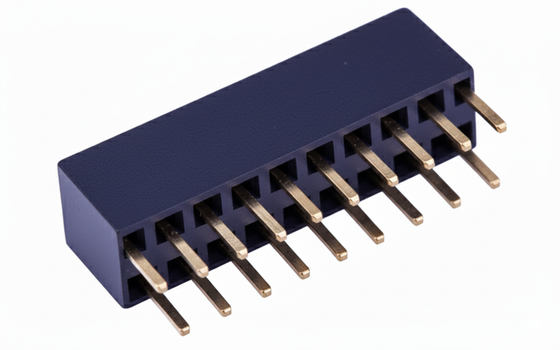 2-40 Pin Female Header Connector 250V 3A Through Hole Mount
