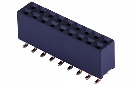 2x20P Female Header Connector 3A 250V Solder Termination