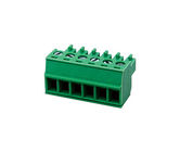 30-16AWG Screw Type Terminal Blocks , 1*10P Terminal Strip Connector CPT 3.81mm Pitch