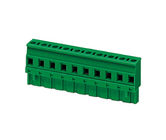4000V Plug In Terminal Block Connector CPT 5.08mm Pitch 1*18P Green PA66 SN Plated