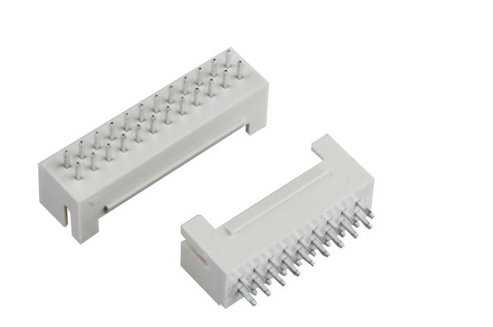 Vertical / Horizontal FPC Cable Connector 180 Degree Straight Plug 800 M Omega Min Insulation Resistance
