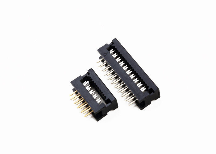 1.27mm Pitch 10 Pin Dip Socket  With 28AWG Wire Signal Transmission