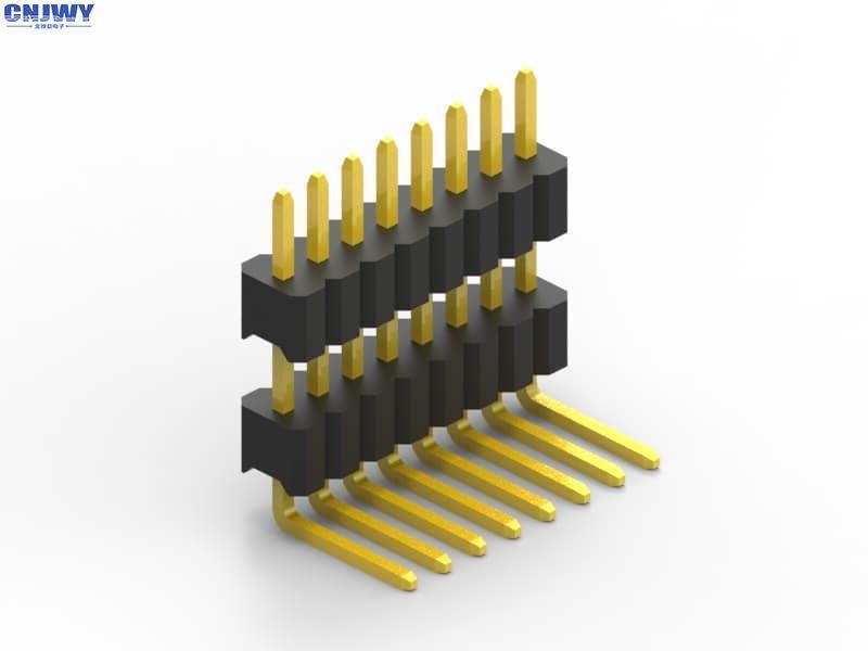500V AC/DC PCB Header Connector With Insulation Resistance of 1000MΩ Min and Solder Termination for PCB Assembly Plants