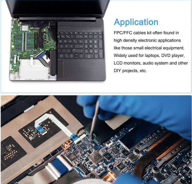 Durable FFC Cable Assembly Featuring High Flexibility and Precision Pitch Suitable for Complex Electronic Devices