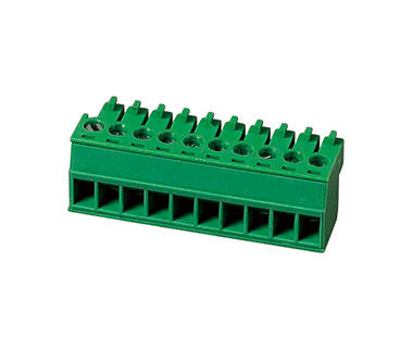 CPT 3.50mm Pitch Electrical Connector Blocks , Pluggable Terminal Block With Crews 90°