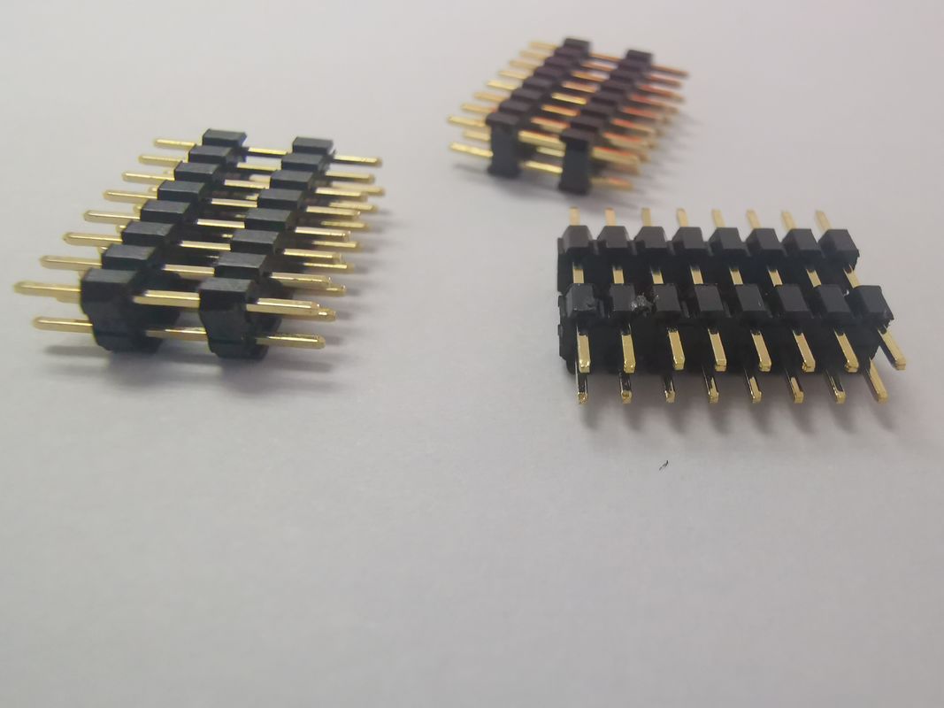 Durable 20 Pin PCB Header Connector 1mm Pitch Connector Dual Row