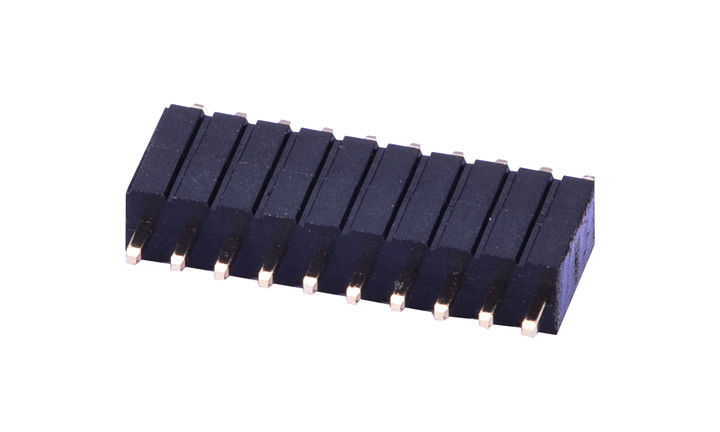 30 Pin 40 Pin Female PCB Header 500V 1.0AMP 1.00mm Pitch Phosphor Bronze Contact