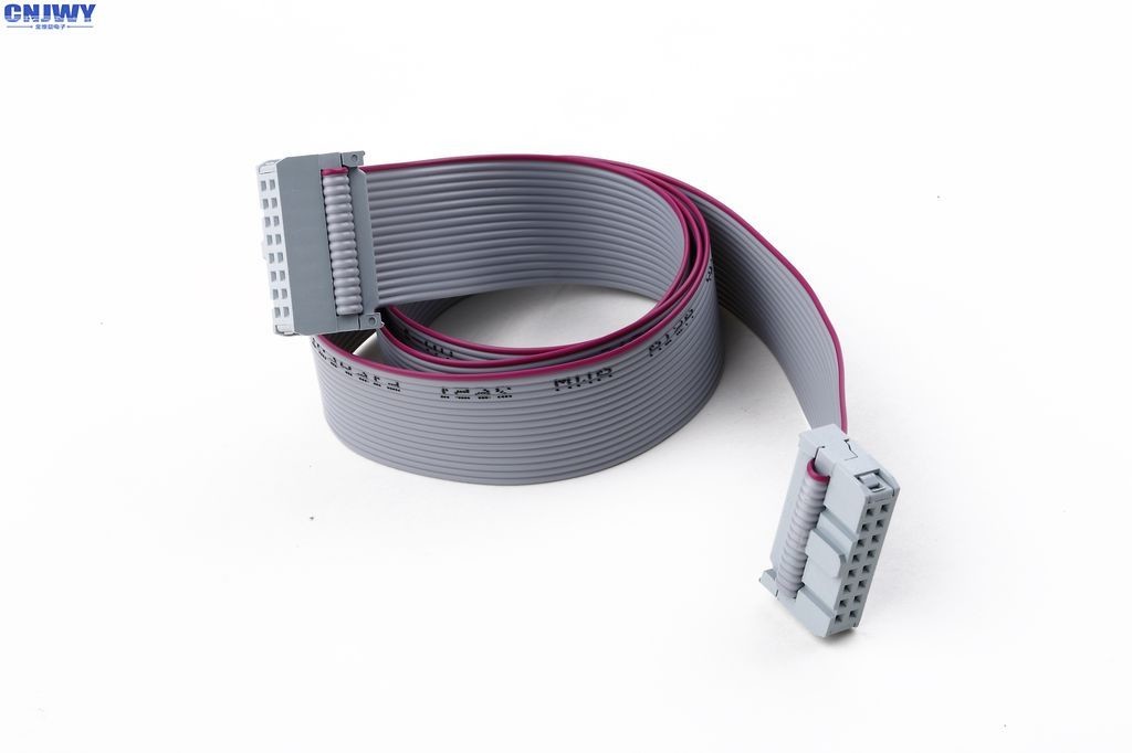 Signal Transmission Flat Ribbon Cable Assembly Gray Color For LED Screen