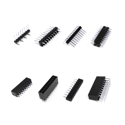 40 Pin 2.54mm Male Pin Header Connector Single Row Vertical For Automotive