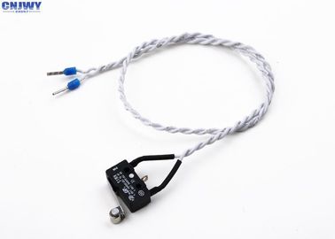 White Auto Electrical Wiring Harness With Miniature Switch Twisted Length PVC Wire